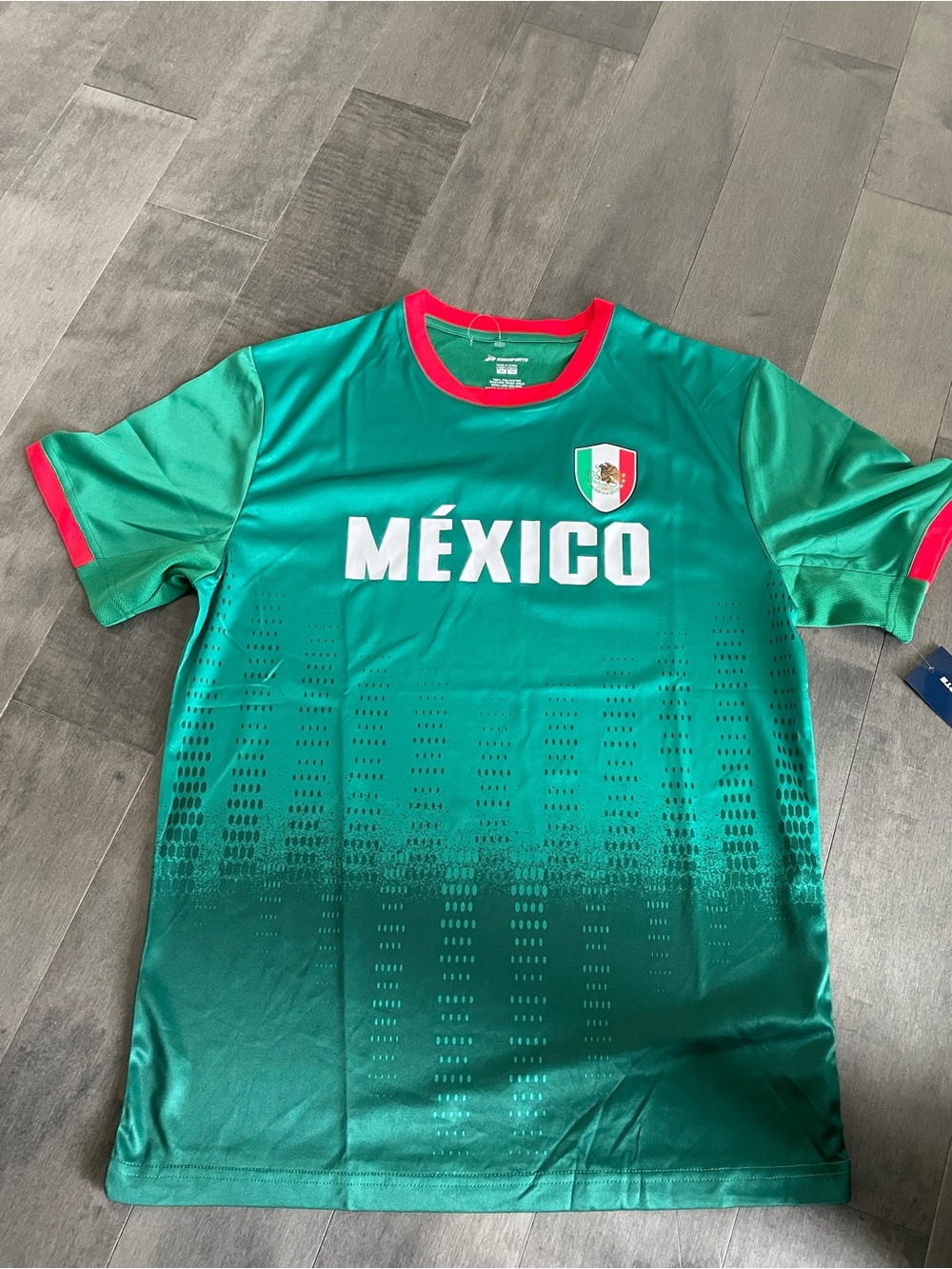 FIFA World Cup 2026 Mexico Green Game Day Soccer Fan Jersey Size M